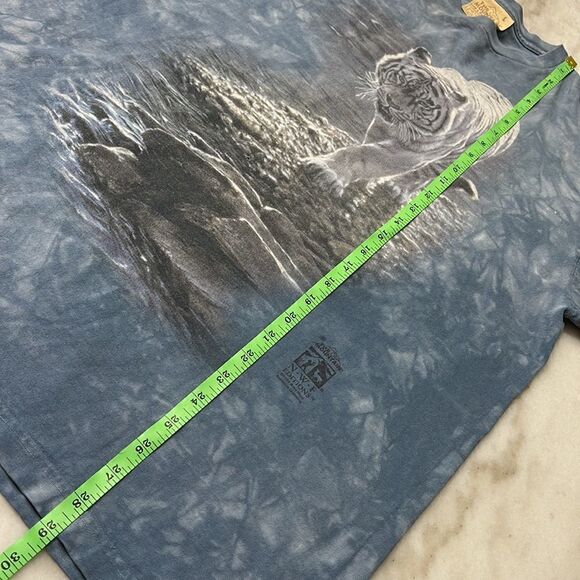 Vintage The Mountain Tie Dye Siberian Tiger N.W.F. Editions 1999 Made in USA - Picture 9 of 9